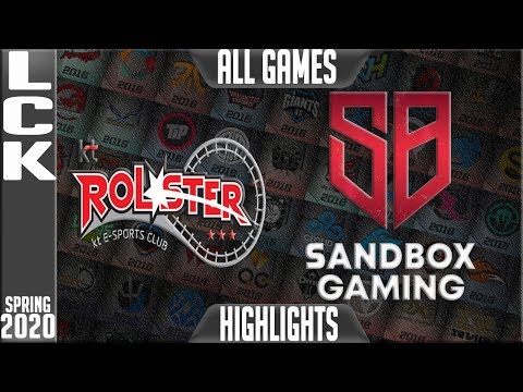 KT vs SB Highlights ALL GAMES | LCK Spring 2020 W4D1 | KT Rolster vs Sandbox Gaming