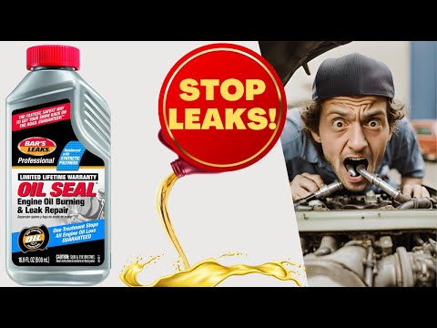 Bar's Leaks Oil Seal Engine Oil Burning and Leak Repair - Stop the Drips, Save Your Engine!