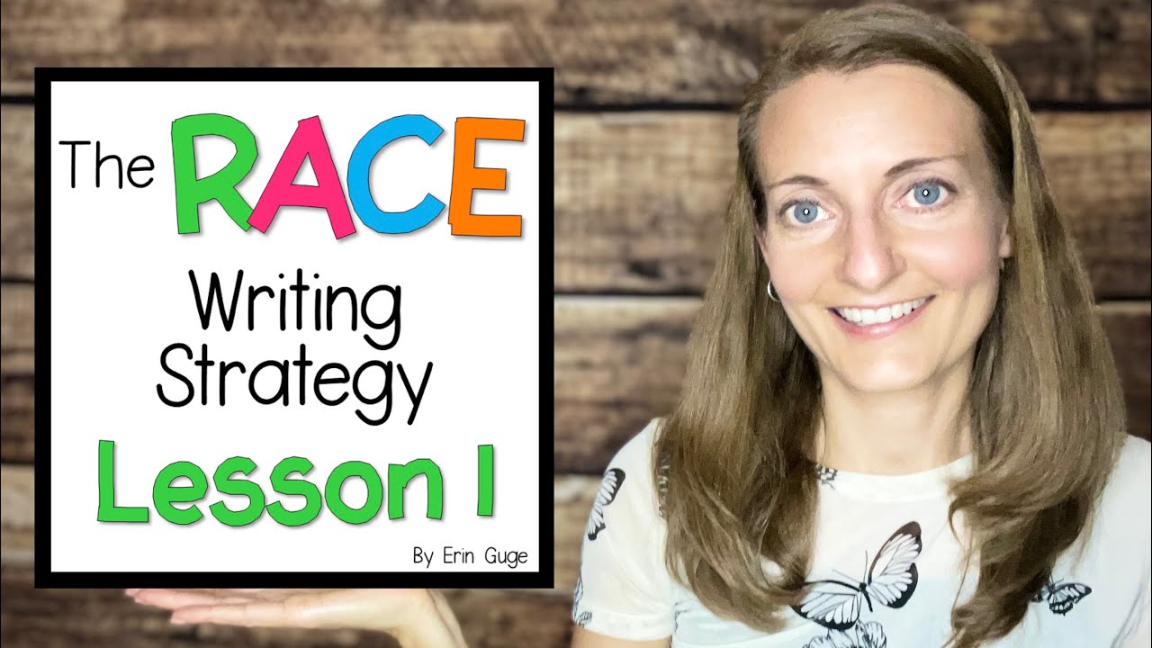 RACE Writing Strategy Lesson 1: Practice R and A Orally