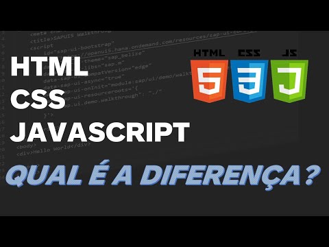 HTML CSS JavaScript: Qual é a Diferença? | Cristiano Santos