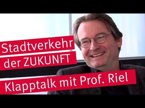 Selbstfahrende Autos überall? Klapptalk #6 mit Prof. Riel 