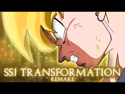Dragon Ball Z | SSJ Transformation Remake (Mike Smith) | By Gladius