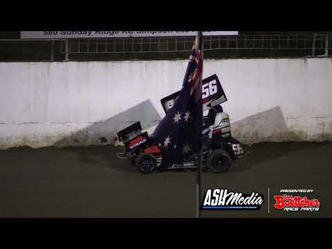 Junior Formula 500's: A-Main - Simpson Speedway - 09.01.2021