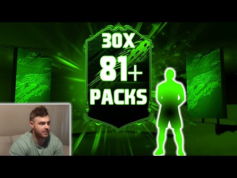 HUGE PULLS! 30X 81+ PACKS, FIFA 20 ULTIMATE TEAM.