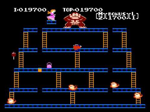 Casual Longplay: Donkey Kong Original Edition (3DS Virtual Console USA-EU version) 6-level session