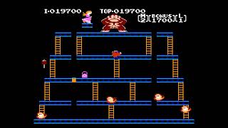 Casual Longplay: Donkey Kong Original Edition (3DS Virtual Console USA-EU version) 6-level session