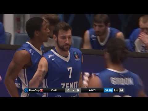7DAYS EuroCup Magic Moment Sergey Karasev Off Balance Basket, Zenit St Petersburg