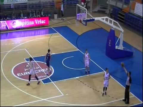 1ZLS 12 2015-16 Vrsac Swisslion - Vrbas Medela 85:74