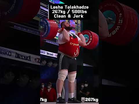 Lasha Talakhadze 267kg / 588lbs Clean & Jerk 🏋🏻‍♂️