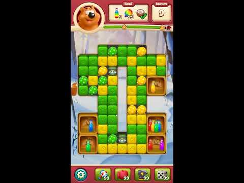 Toon Blast Level 7720 - NO BOOSTERS 🐻🐺🐱 | SKILLGAMING ✔️