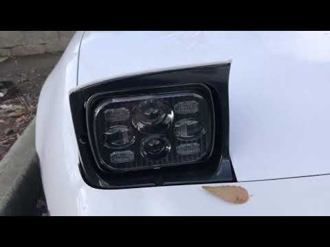 Morimoto Sealed5 Bi-LED 5x7 headlights on 1991 TOYOTA MR2