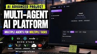 🚀 Build a Production-Ready Multi-Agent AI Platform | MERN, Microservices,RAG,LangGraph, Docker & AWS