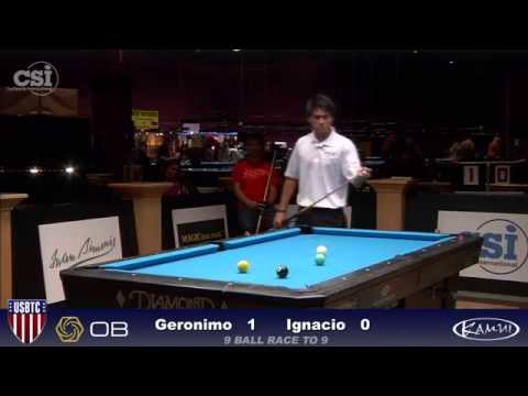 2015 USBTC 9-Ball: Rodrigo Geronimo vs Jeffrey Ignacio
