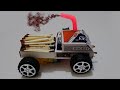How To Make Electric Toy Matchbox Truck Car At Home DIY Experiment Mini Car Experimental Army