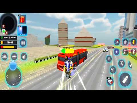 Bumblebee jet robot car transformation Multiple Car Games #1 - Android Gameplay