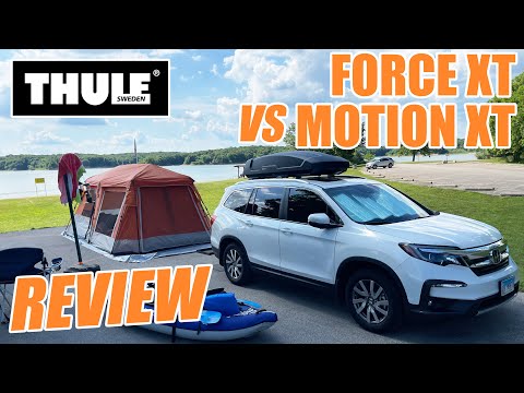 Thule Force XL VS Motion XT Review!  18cu in or 22cu in?