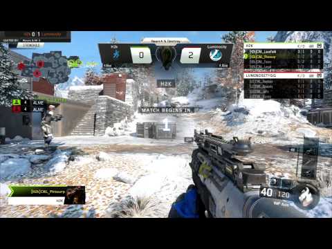 2/10 NA Pro Division H2K vs Luminosity Gaming - Official Call of Duty® World League