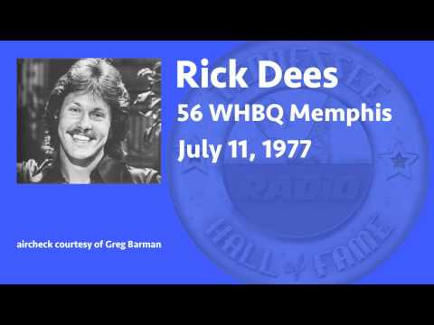 Rick Dees WHBQ Memphis 1977
