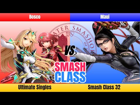 Smash Class 32 - Bosco (Pyra/Mythra) vs Maui (Bayonetta) - Losers Top 12