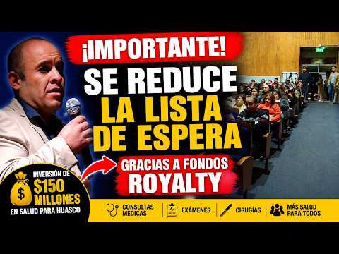 ¡IMPORTANTE! Se reduce la lista de espera en Huasco gracias a los Fondos Royalty