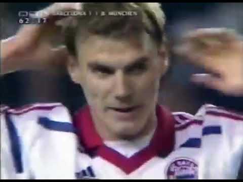 Barcelona VS Bayern Munich 04.11.1998. Elber Missing Goal RTL Komentar Marcel Reif