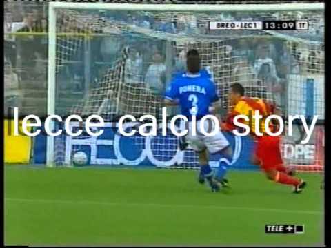 Il gol di Ernesto Javier Chevanton in Brescia-LECCE 1 a 1 del 16 settembre 2001