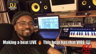 Making a beat LIVE 🔥 This beat has that VIBE 🎹