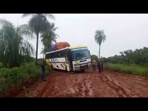 San Matías aislada por mal estado de la carrera
