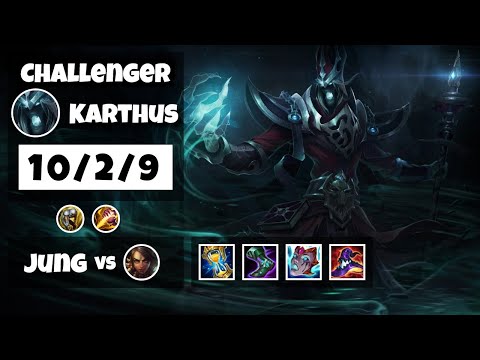 Karthus 11.10 S11 Jungle Challenger Replay (10/2/9) - TURKISH