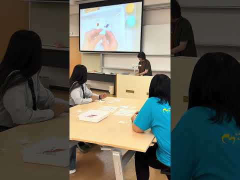 【保育学科】7月13日オープンキャンパス保育学科イベント報告①～粘土でマカロンづくり～