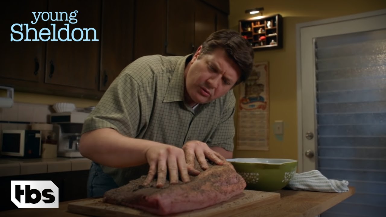 Young Sheldon: Meemaw's Brisket Recipe (Season 1 Episode 7 Clip) | TBS