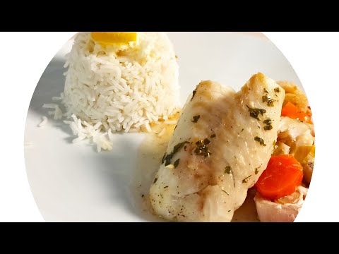 DOS DE CABILLAUD EN PAPILLOTE