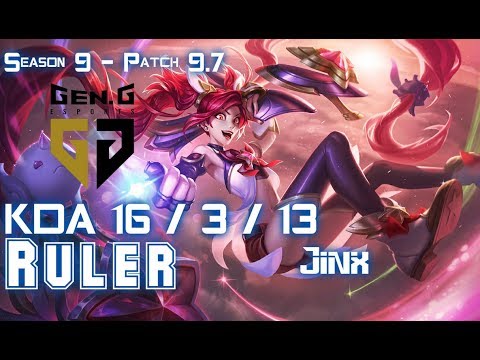 Gen Ruler JINX vs KAI'SA ADC - Patch 9.7 KR Ranked