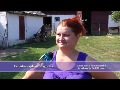 Pop Andrada Laviania, Lipău - Proiect Extindere Exploataţie Agricolă Finantat prin GAL Somes-Codru