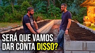 Fizemos um CANTEIRO ELEVADO incrível no Rancho SV!