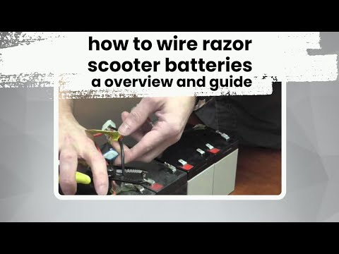 How to Wire a New Razor Scooter Battery