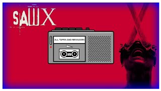 Saw X (2023) All Tapes & Messages