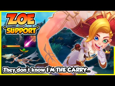 3 MILLION MASTERY ZOE SUPPORT SHOWS YOU HOW TO BE THE REAL CARRY! | Challenger Zoe | Erick Dota