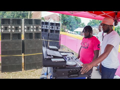 Black Giant Sound System On The Scene From Out Of St  Mary Jamaica | Sound System Setup And Test🔊
