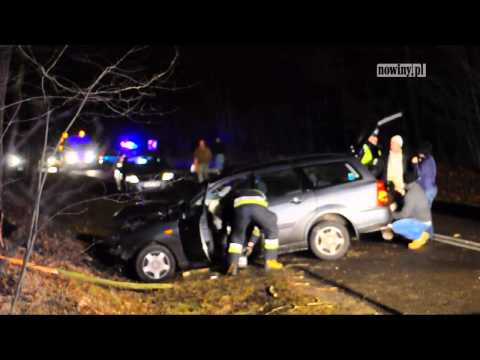 Wypadek na DW 425 w Rudzie Kozielskiej