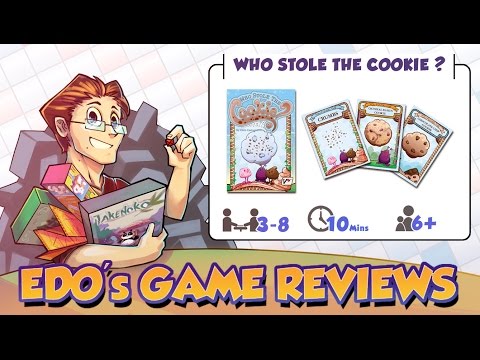 Edo's Who Stole The Cookie? Card Game Review