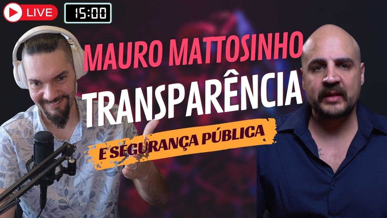 João Carvalho ENTREVISTA: COMBATE à CORRUPÇÃO e SEGURANÇA PÚBLICA com MAURO MATTOSINHO