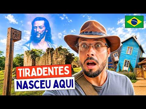 Encontrei a CASA onde Tiradentes NASCEU e VIVEU | Estrada Real (Ep.07)