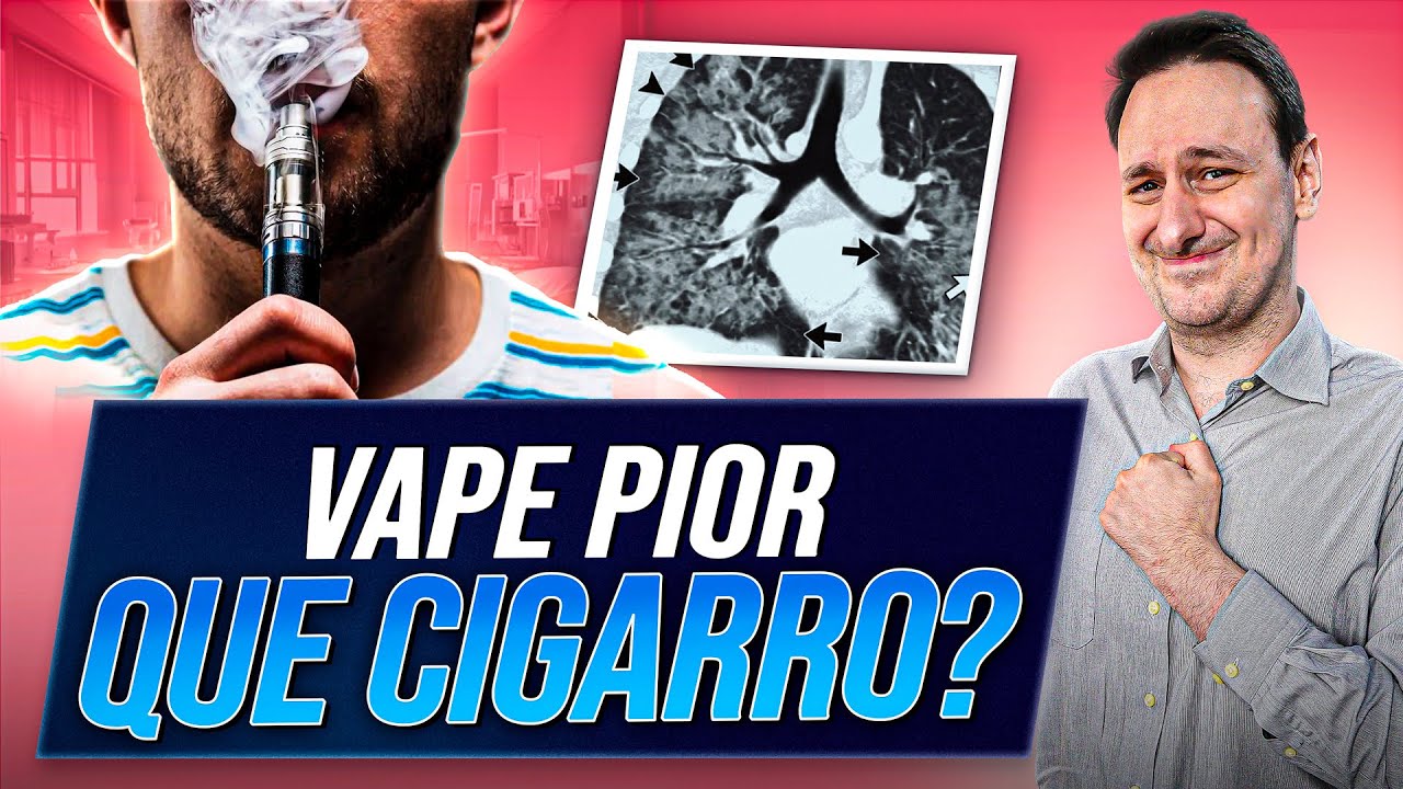 FUMAR VAPE FAZ MAL? O que se sabe sobre CIGARROS ELETRÔNICOS?
