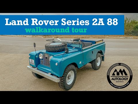 LAND ROVER SANTANA SERIES IIA 88 - WALK AROUND TOUR!!