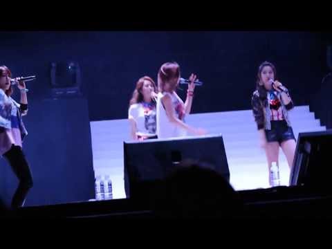 140208 4Minute Hong Kong Showcase Hyuna, Jiyoon and Jihyun Solo Dance