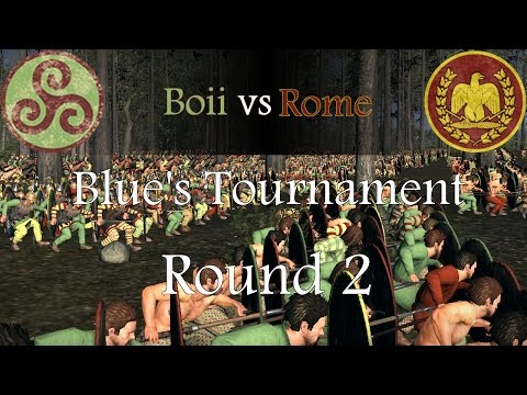 Total War: Rome II - Blue's Tournament | Boii vs Rome | Online Battle #18