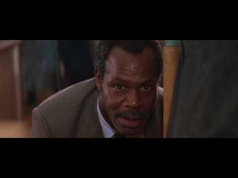 The fat girl's pursuit with flowers made Roger hide under the table