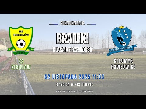 Bramki: KS Kisielów 🆚 Strumyk Hawłowice #pilkalokalna #soccer #football