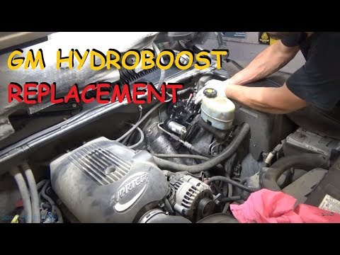 GM Truck: Hydroboost Hydraulic Brake Booster - Remove & Replace